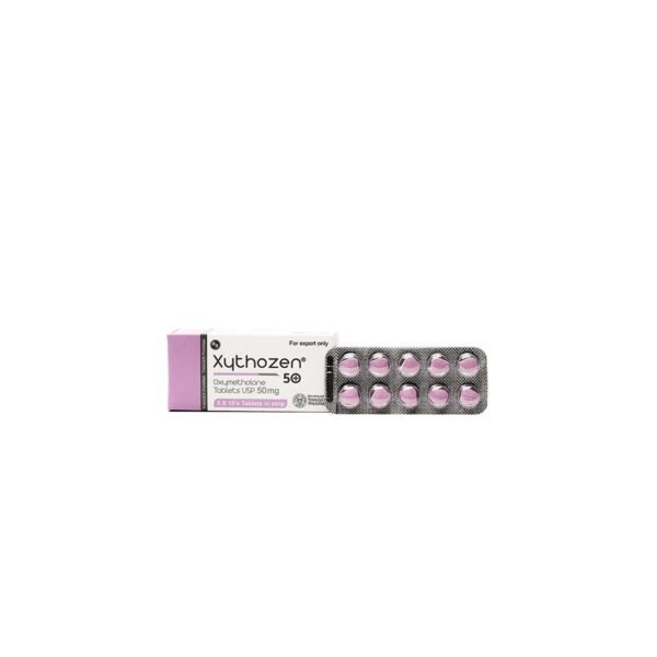 Xythozen -Oxymetholone-50 MG/ML-50 Tablets Blisters Box - Image 5