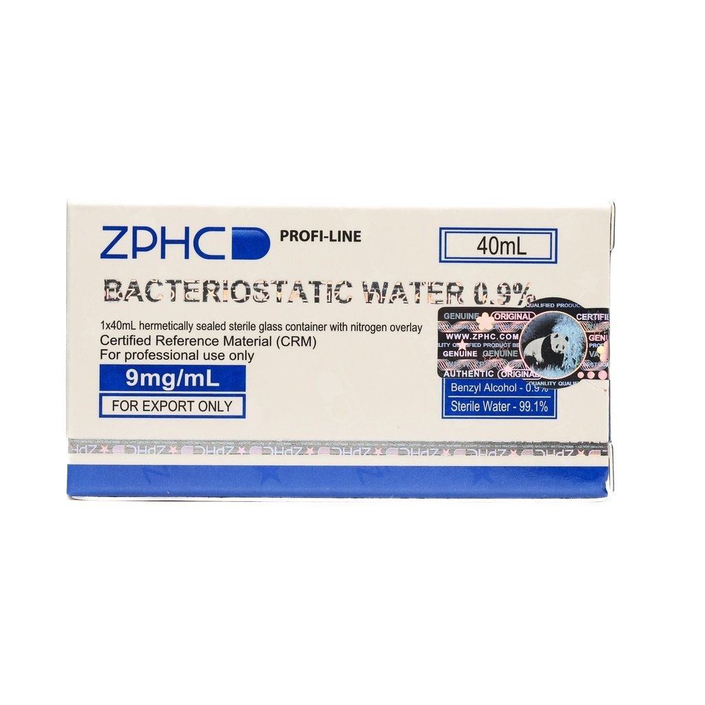 ZBHC Bacteriostatic Water 40 ML VIAL - Image 8
