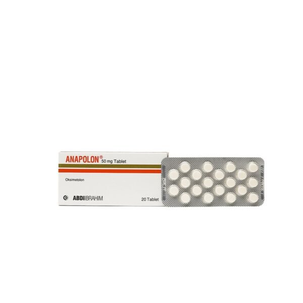 ANAPOLON -Oxymetholone-50 MG / pill-20 Tablets Blisters Box - Image 2