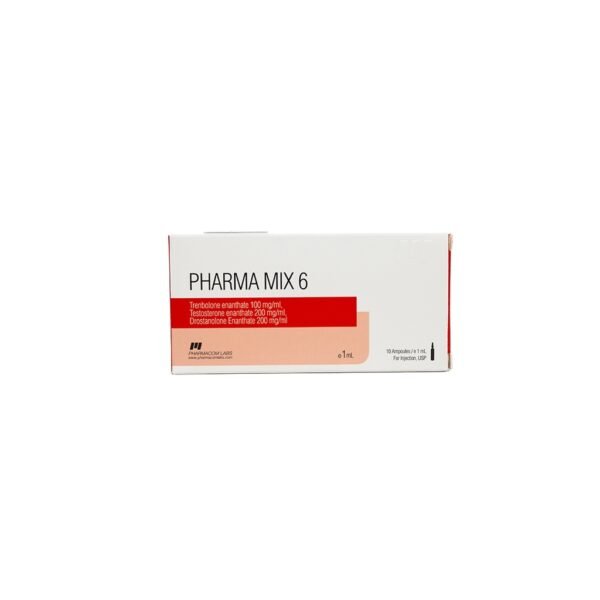 PHARMA MIX 6 500  DR. E. Test E. Tren E -10 X 1 ML AMPULE