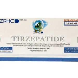 Tirzepatide 25 MG KIT -5 MG  VIAL -5 VIALS