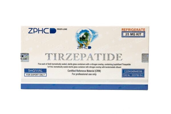 Tirzepatide 25 MG KIT -5 MG  VIAL -5 VIALS