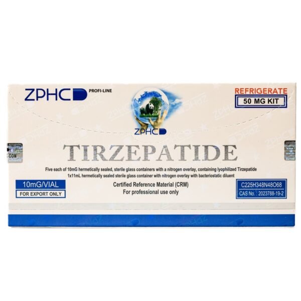 Tirzepatide 50 MG KIT -10 MG  VIAL -5 VIALS