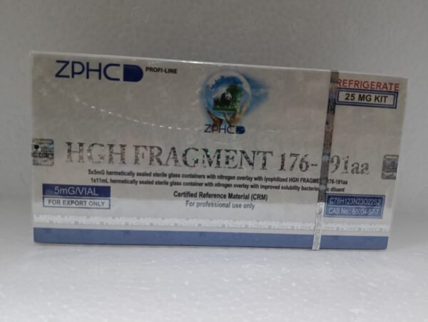 HGH FRAGMENT 176-191aa (25MG) -5 MG  VIAL -5 VIALS