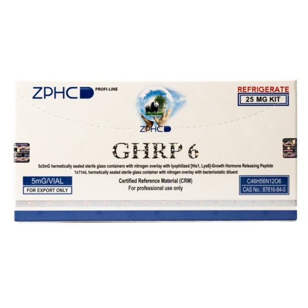 GHRP6 (25MG) -5 MG  VIAL -5 VIALS