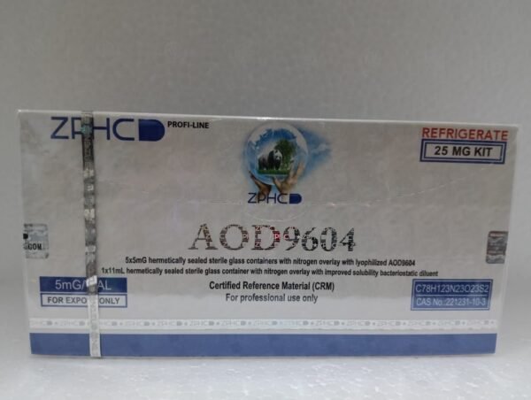 AOD9604 (25MG) -5 MG  VIAL -5 VIALS