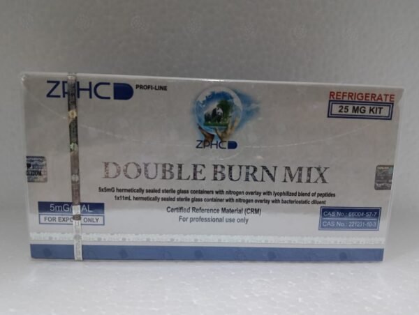DOUBLE BURN MIX -AOD2.5MG+FRAG2.5MG -5 MG  VIAL -5 VIALS