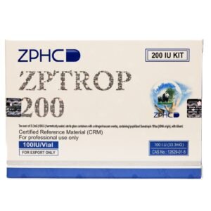 ZPTROP 200 IU -Somatropin -100 IU / VIAL -2 VIALS