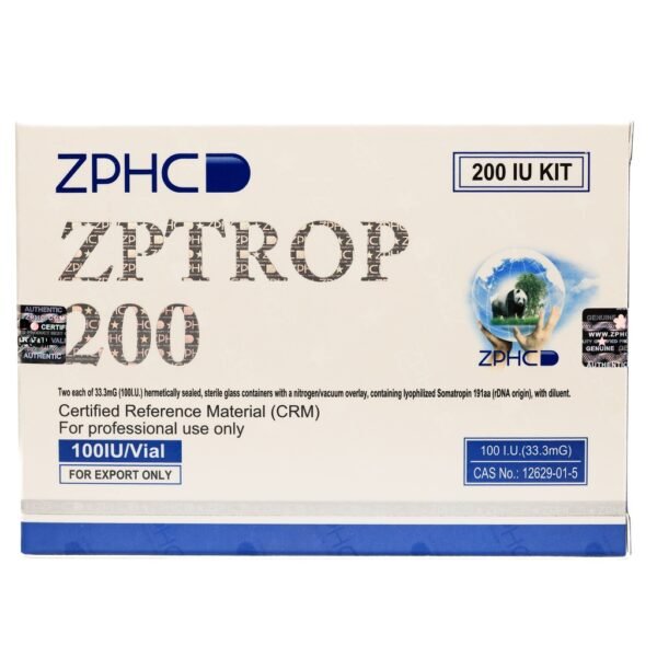 ZPTROP 200 IU -Somatropin -100 IU / VIAL -2 VIALS