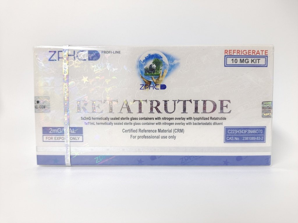 RETATRUTIDE 10mg KIT -2mg VIAL -5 VIALS