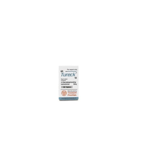 Tureck -4-Chlorodehydromethyltestosterone-100 Tablets Blisters Box