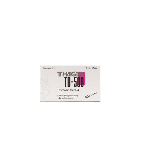 TB-500 -THYMOSIN BETA-4 -5 MG / VIAL -5 VIALS Thaiger Pharma
