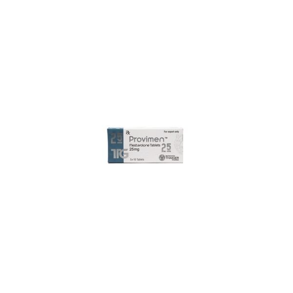 Provimen -PROVIRON -25 MG / pill -50 Tablets Blisters Box