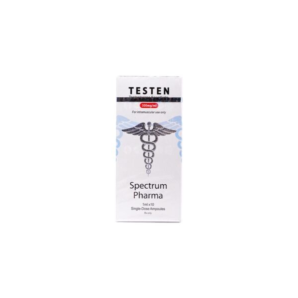 TESTEN -Testosterone Enanthate -300 MG/ML -10 X 1 ML AMPULE