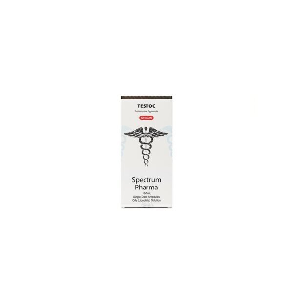 TESTOC -Testosterone Cypionate -200 MGML -10 X 1 ML AMPULE