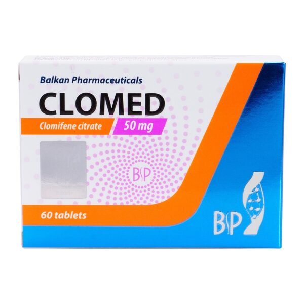 CLOMED -Clomifene -50 MG  pill -60 Tablets Blisters Box