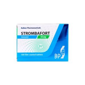 Strombafort -Stanozolo -10 MG  pill -100 Tablets Blisters Box