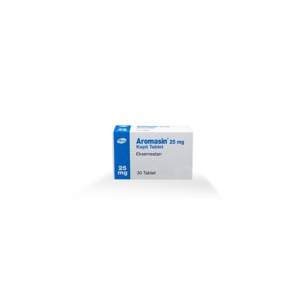 AROMASIN -Exemestane -25 MG  pill -30 Tablets Blisters Box