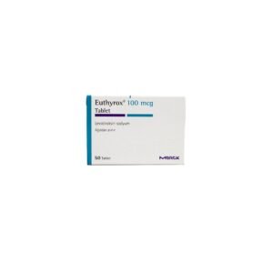 EUTHYROX -LEVOTIROKSIN SODYUM T4 -100 MG  pill -50 Tablets Blisters Box