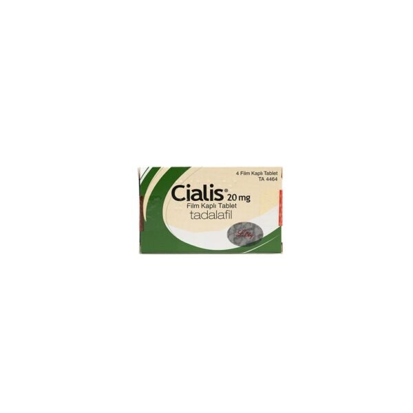 Cialis -Tadalafil - 20 MG / pill - 4 Tablets Blisters Box