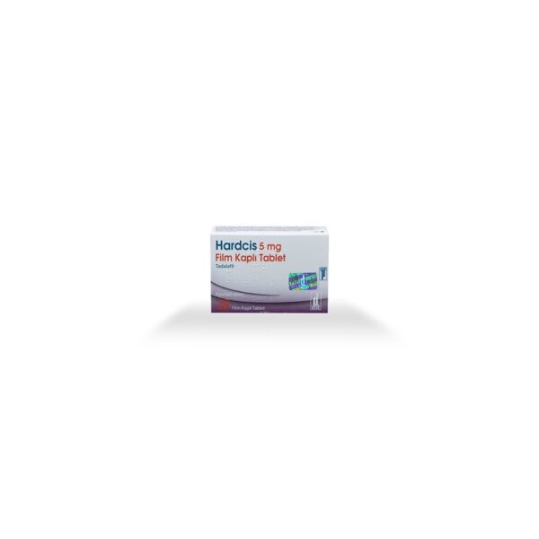HARDCIS -Tadalafil -5 MG  pill -28 Tablets Blisters Box