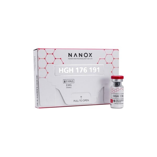 HGH FRAGMENT -Human Growth Hormone 176-191 -2 MG / VIAL -5 VIALS