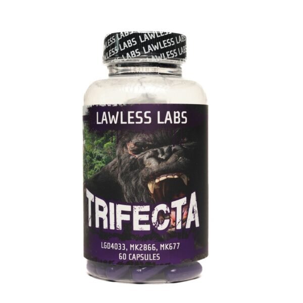Trifecta 3 -SARMs Blend -LGD4033.12.5mg,MK2866 .12.5mg,MK677 .12.5mg -60 CAPSULES Bottle