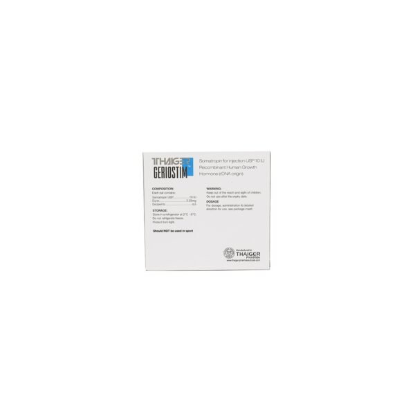 10 IU GERIOSTIM -RECOMBINAT 10 IU / VIAL X 10 -3.33 MG VIAL - Image 6