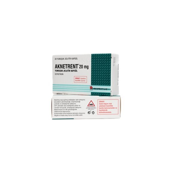 AKNETRENT -IZOTRETINOIN -30 Tablets Blisters Box - Image 6