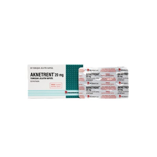 AKNETRENT -IZOTRETINOIN -30 Tablets Blisters Box - Image 5
