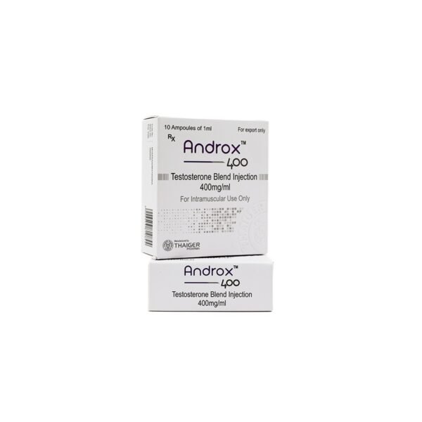 Androx-400 -Blend of 4 Testosterones -400 MGML -10 X 1 ML AMPULE - Image 3