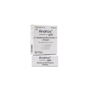 Androx-400 -Blend of 4 Testosterones -400 MGML -10 X 1 ML AMPULE
