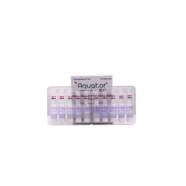 Aquator-100 -Testosterone Suspension -100 MGML -10 X 1 ML AMPULE - Image 6