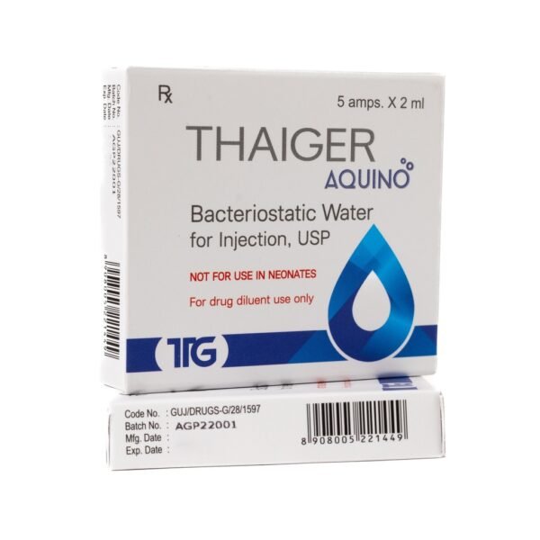 Aquino Bacteriostatic Water - Image 2