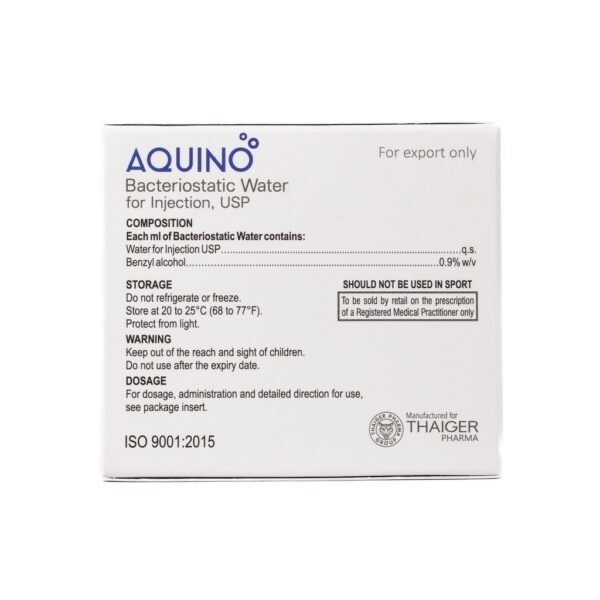 Aquino Bacteriostatic Water - Image 4