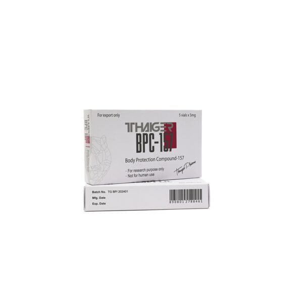 BPC-157 -BODY PROTECTION COMPOUND -157 -5 MG  VIAL -5 VIALS Thaiger Pharma - Image 4