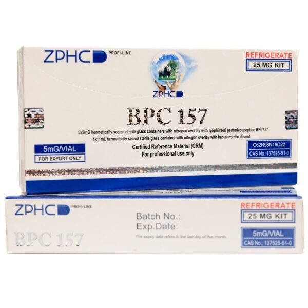 BPC157 (25MG) -5 MG  VIAL -5 VIALS - Image 6