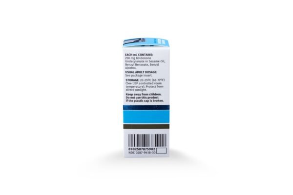 Boldenone Undecylenate -250 MG/ML-10 ML VIAL - Image 2