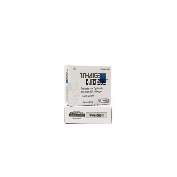 C-ject-250 -Testosterone Cypionate -250 MGML -10 X 1 ML AMPULE - Image 2