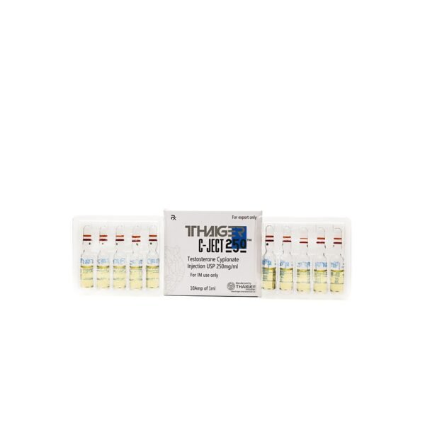 C-ject-250 -Testosterone Cypionate -250 MGML -10 X 1 ML AMPULE - Image 5