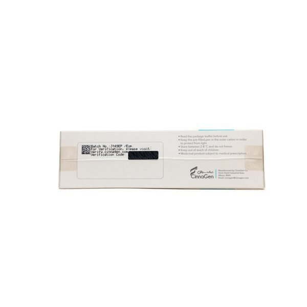 CINNATROPIN -Somatropin -30 IU / PEN -10 MG / 1.5 ML PEN - Image 3