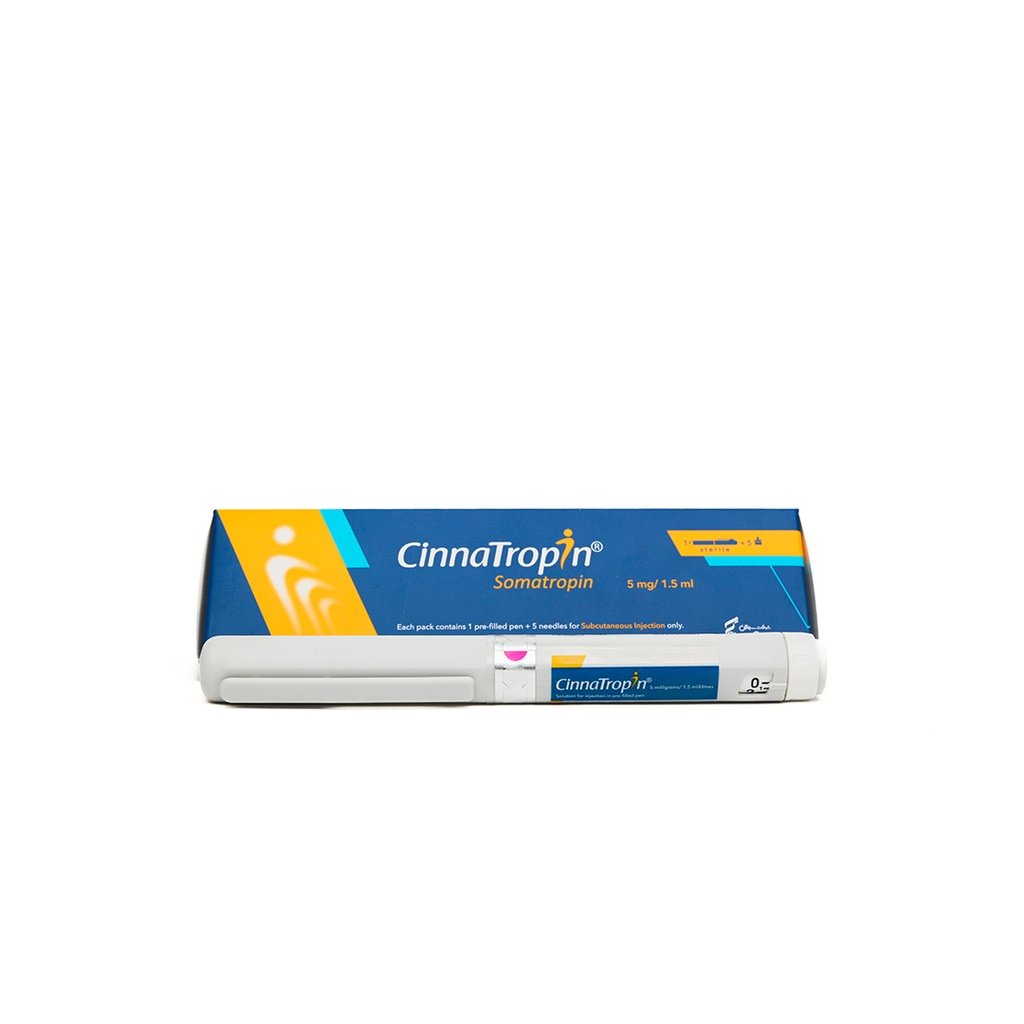 CINNATROPIN -Somatropin -15 IU / PEN -5 MG / 1.5 ML PEN - Image 8
