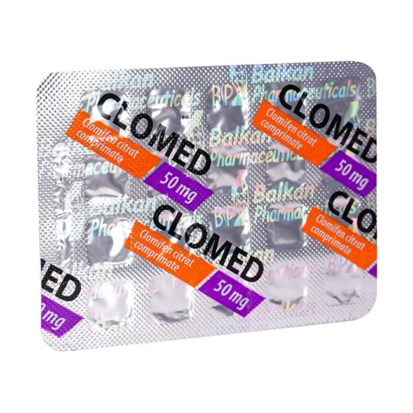 CLOMED -Clomifene -50 MG  pill -60 Tablets Blisters Box - Image 3