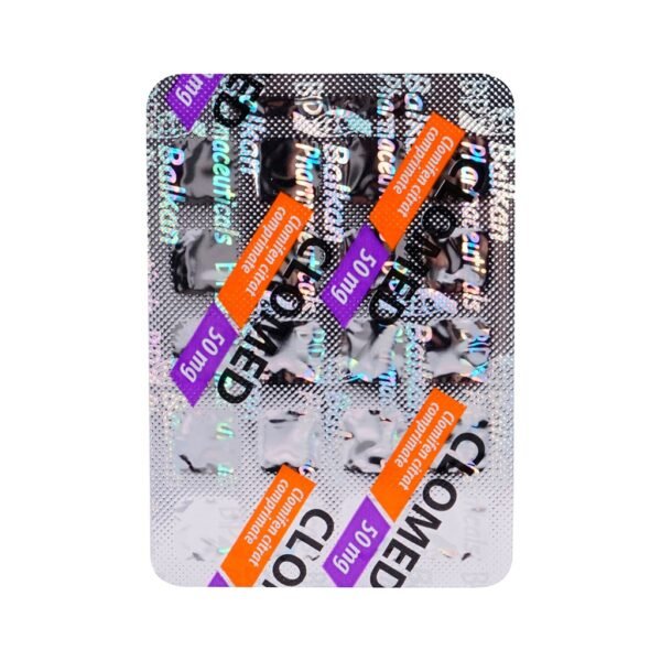 CLOMED -Clomifene -50 MG  pill -60 Tablets Blisters Box - Image 7