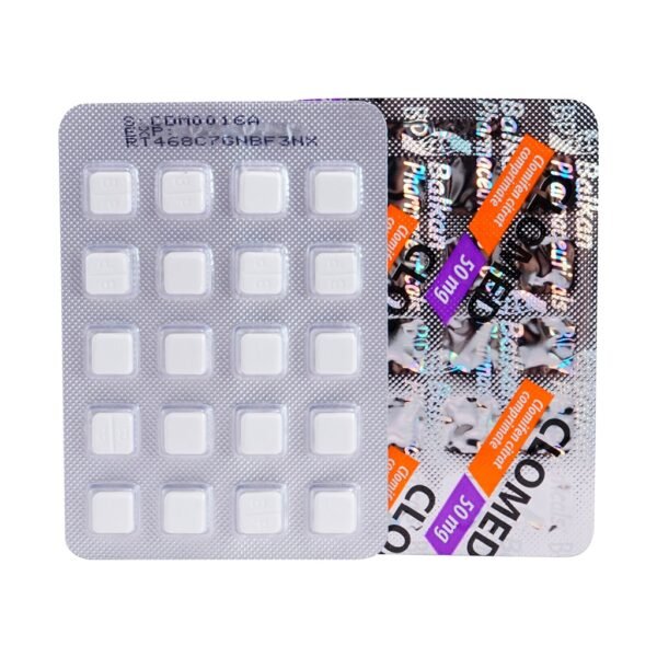 CLOMED -Clomifene -50 MG  pill -60 Tablets Blisters Box - Image 8