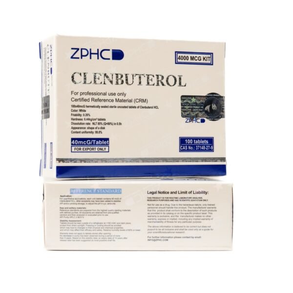 Clenbuterol -40 MCG / pill-100 Tablets Blisters Box - Image 2