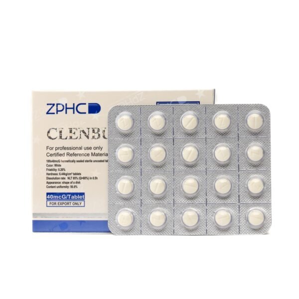 Clenbuterol -40 MCG / pill-100 Tablets Blisters Box - Image 5