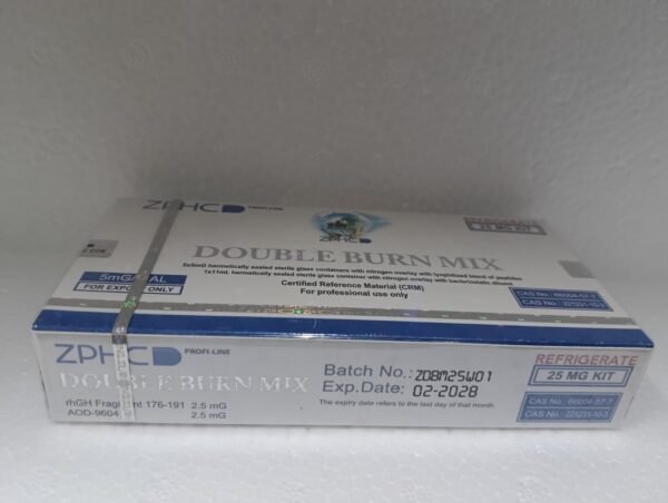 DOUBLE BURN MIX -AOD2.5MG+FRAG2.5MG -5 MG  VIAL -5 VIALS - Image 4
