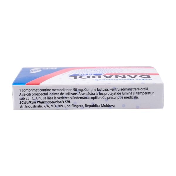 Danabol 50 MG / pill -60 Tablets Blisters Box - Image 6