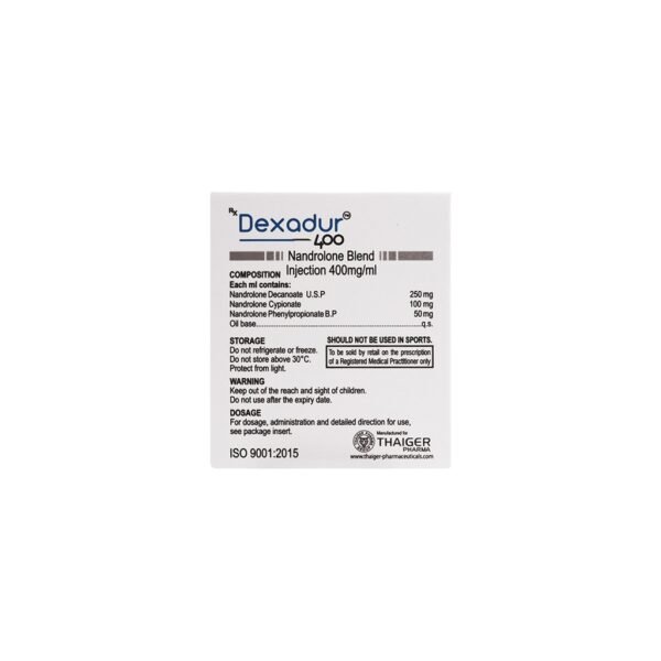 Dexadur Nandrolone Blend -400 MGML -10 X 1 ML AMPULE - Image 6